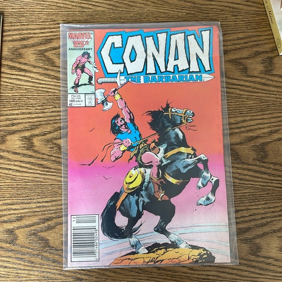 Conan Saga Conan The Barbarian Marvel Comics 1987 - Picture 2 of 7